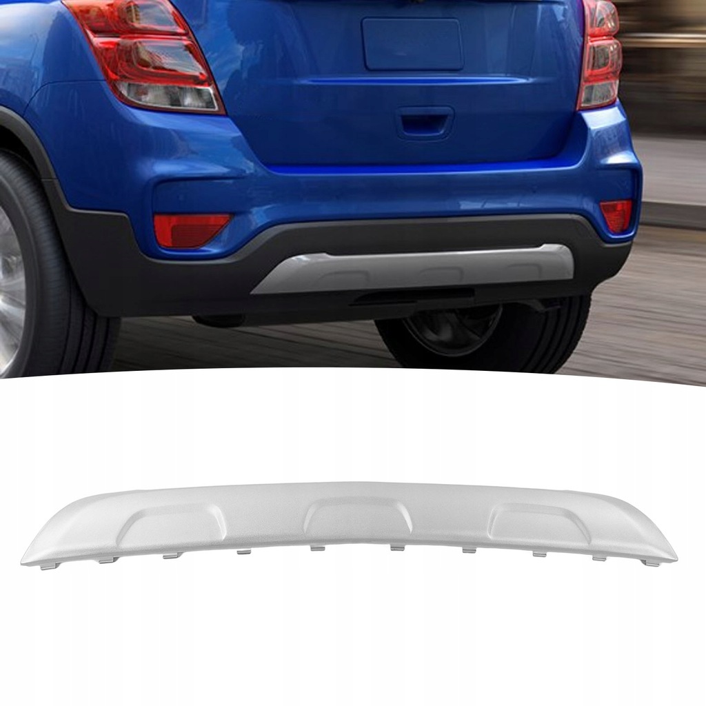 фото №11, Нижняя плита бампера заднего, защита панель ozdobnego do chevroleta trax