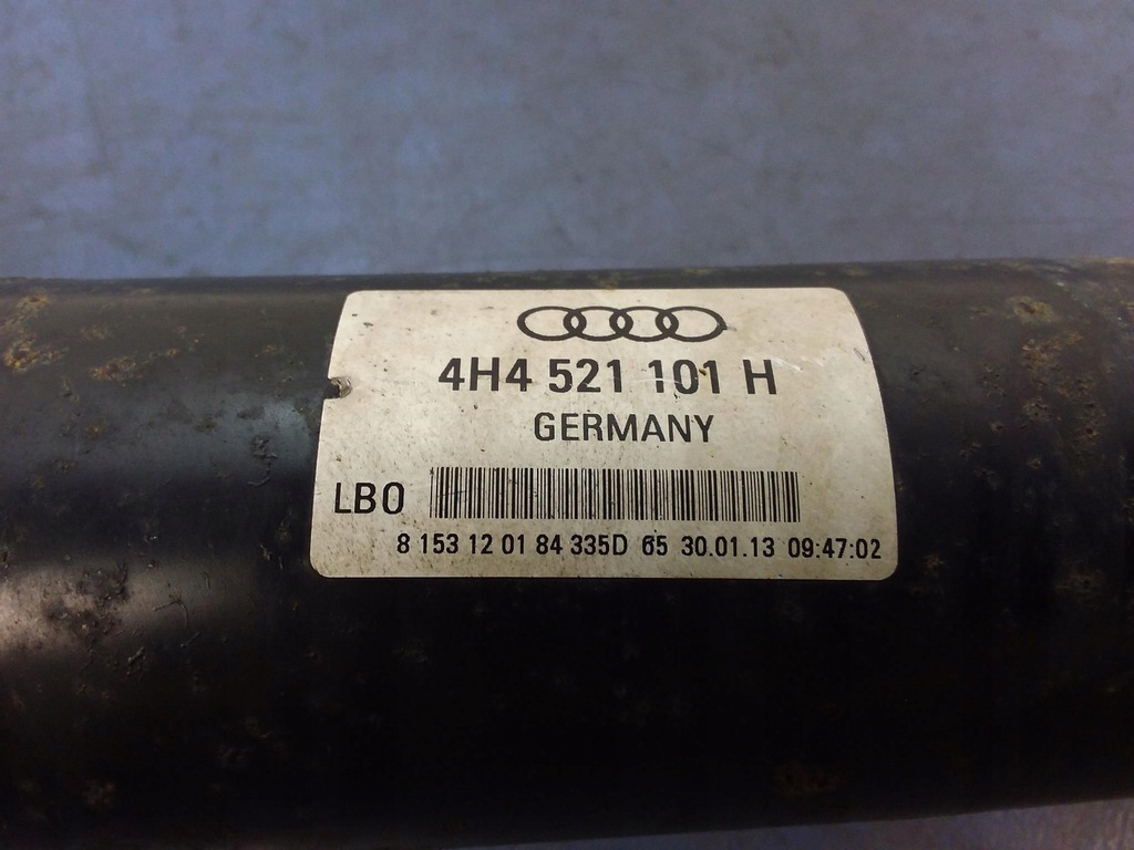 фото №5, Audi a8 d4 3.0 tdi wał приводной 4h4521101h