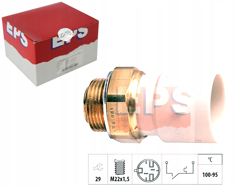 фото №1, Вимикач вентилятора радіатора opel eps