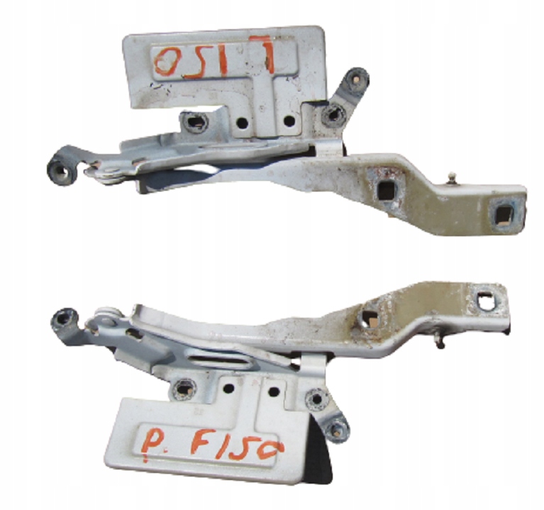 фото №1, Ford f-150 15- петля капот перед левый правый петли yz белый