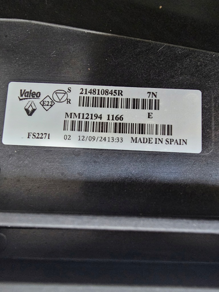 Ремінь передній підсилювач радіатор балка вентилятор dacia duster 3 3 Київ