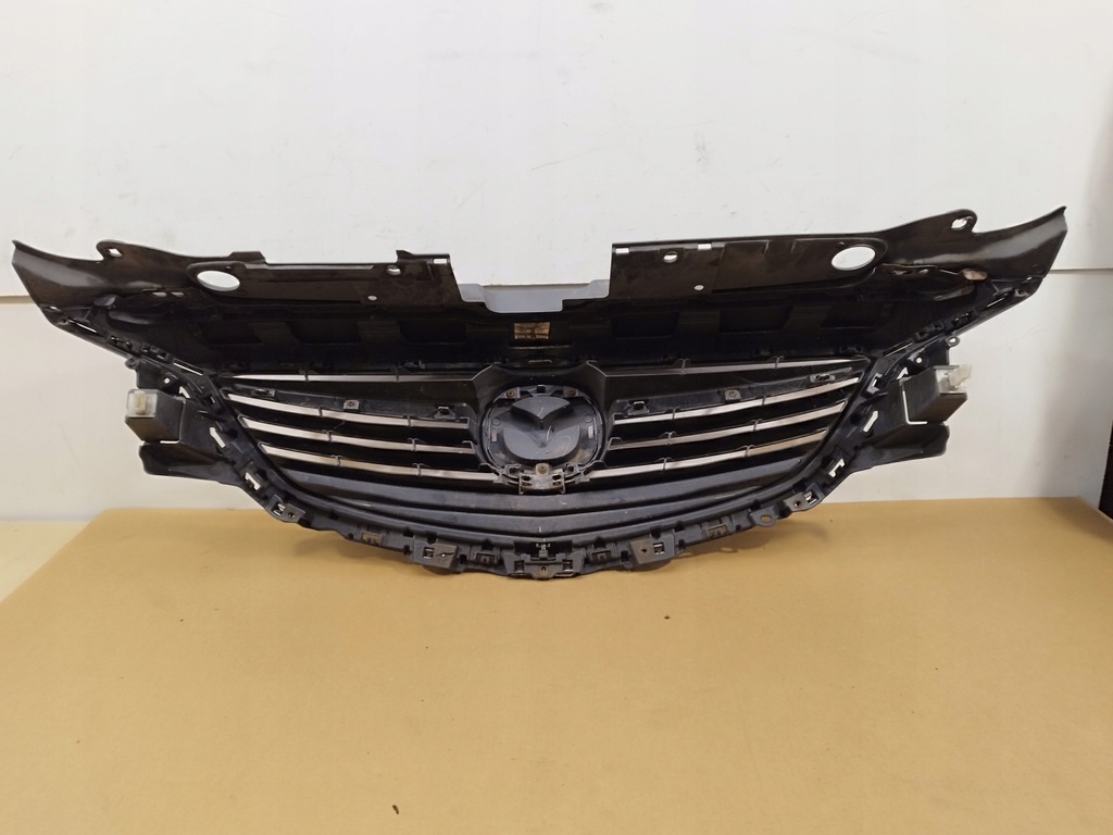 фото №13, Решётка радиатора решётка радиатора перед mazda 6 iii gj lata 2012-2014 чёрный 41w ghp950716