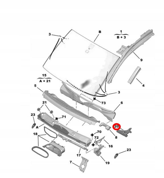 фото №7, Правая левая губка шумоизоляция жабо berlingo