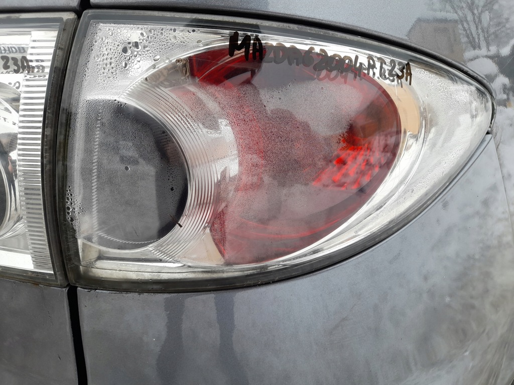 фото №7, Mazda 6 лампа правий задня права задня крила kombi з крила