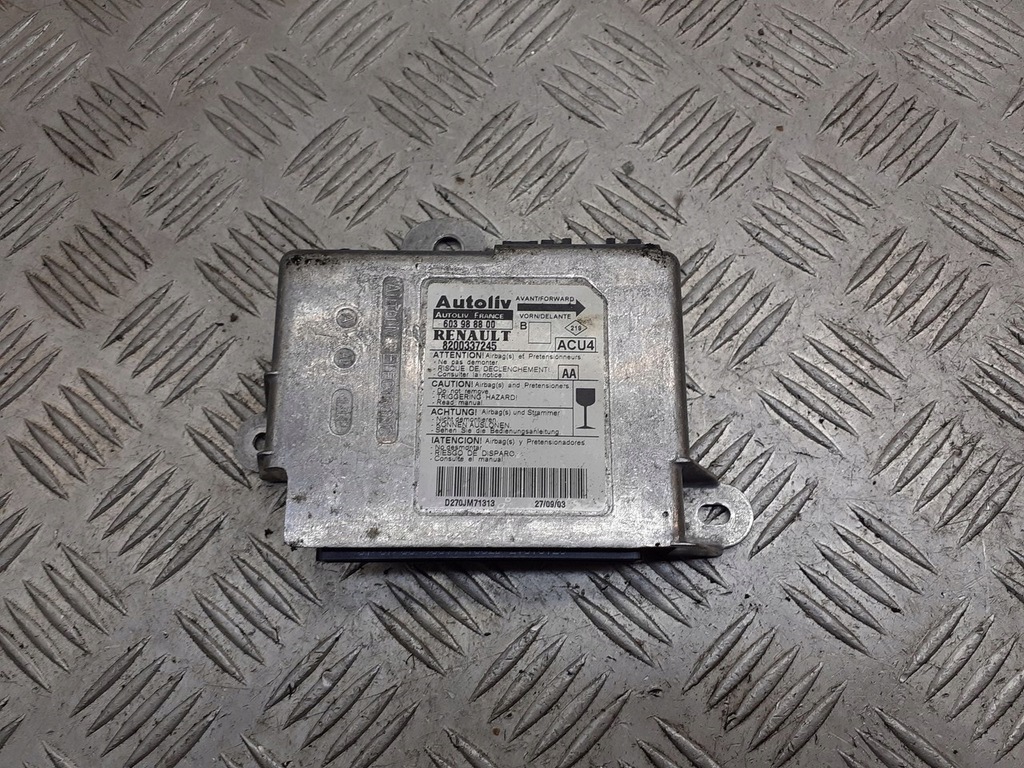 фото №1, Модуль подушка безпеки renault megane ii 8200337245