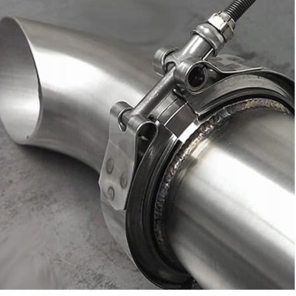 V-band 2 cale хомут фланцы 2" 51mm соединитель выхлоп vband соединитель rur Оригинал