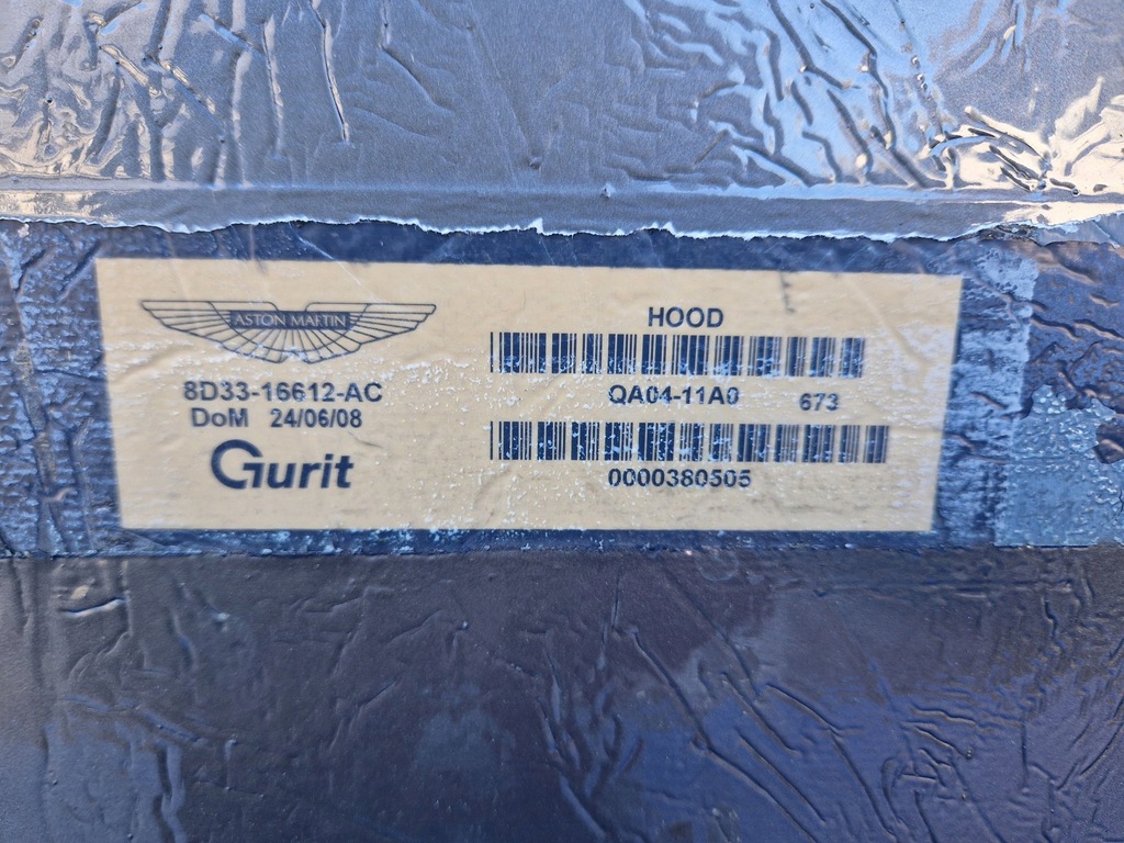 фото №8, Крышка двигателя капот aston martin dbs 2007r- 2012r
