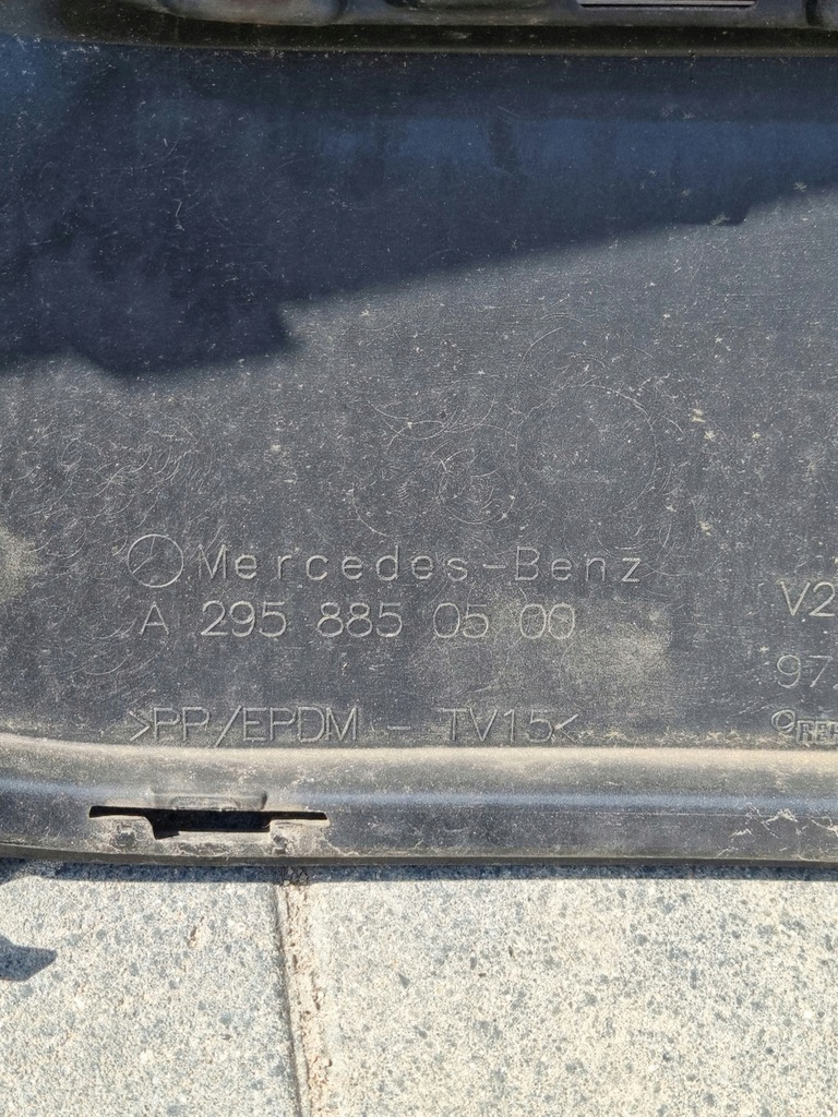 фото №10, Mercedes eqe 295 бампер задний задняя