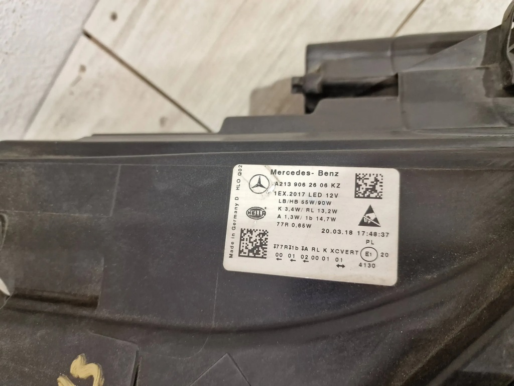 фото №6, Лампа передня mercedes e klasa w213 multibeam