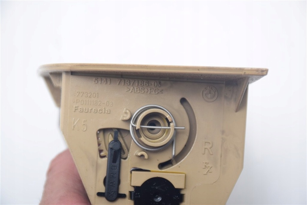 фото №6, Bmw x5 e70 попільничка обшивка двері правий задня beż