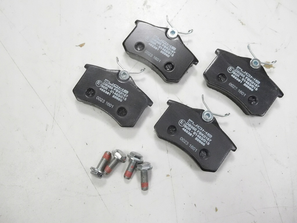 фото №2, Гальмівні колодки гальмівні задня renault scenic fbk0167