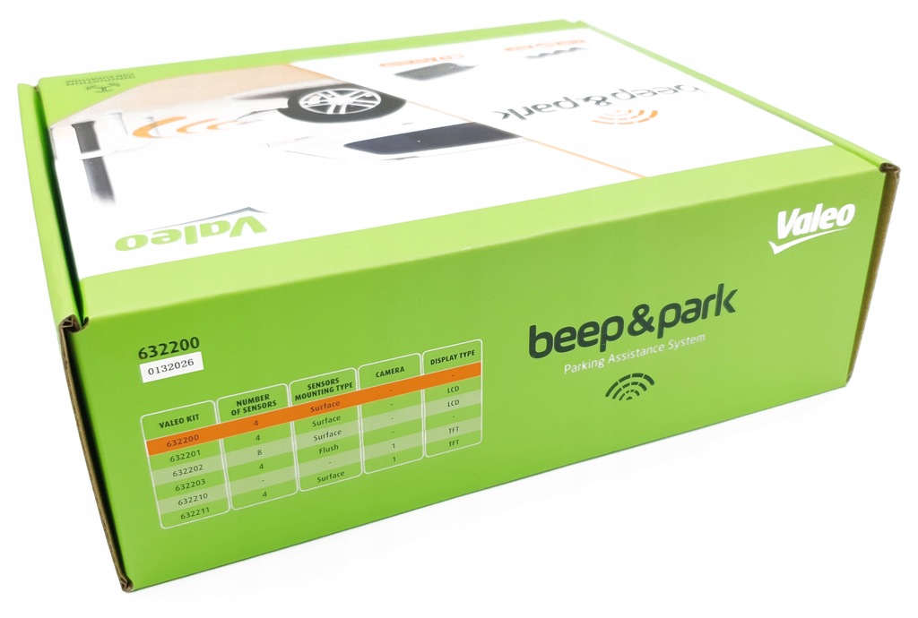 фото №11, Набор датчиков парковки задняя 4 датчики с с динамиком valeo val632200