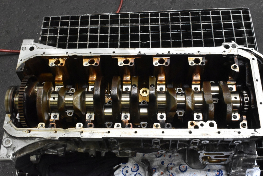 фото №11, Блок dół двигателя wał m52b20 bmw e39 2.0i 150 km 95-00