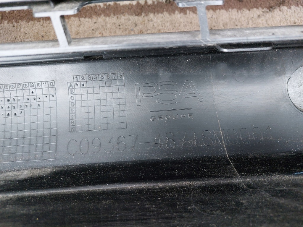 фото №12, Бампер перед citroen c3 aircross lift 23r khaki grey eem