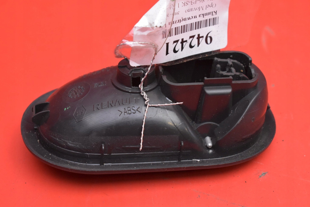 фото №5, Ручка внутренняя левая перед czarna 310579 opel movano b 10-22