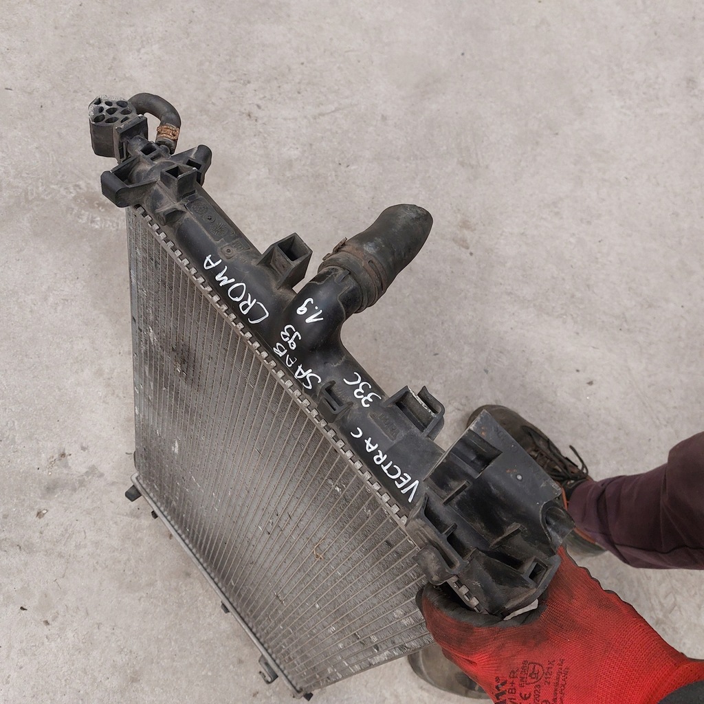 фото №10, Fiat croma opel vectra c saab 93 1,9d радіатор wody 879738e