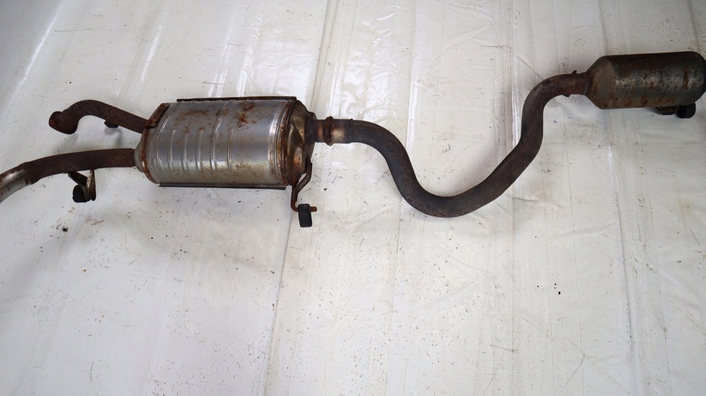 фото №10, Toyota land cruiser 200 4.5 v8 08-11 гаситель выхлоп труба 15102