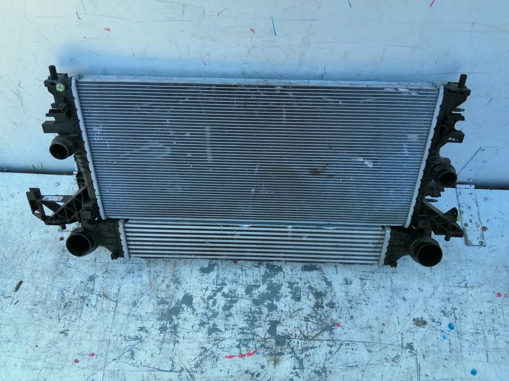 фото №9, Opel astra k 5 радіатор комплект woda інтеркулер