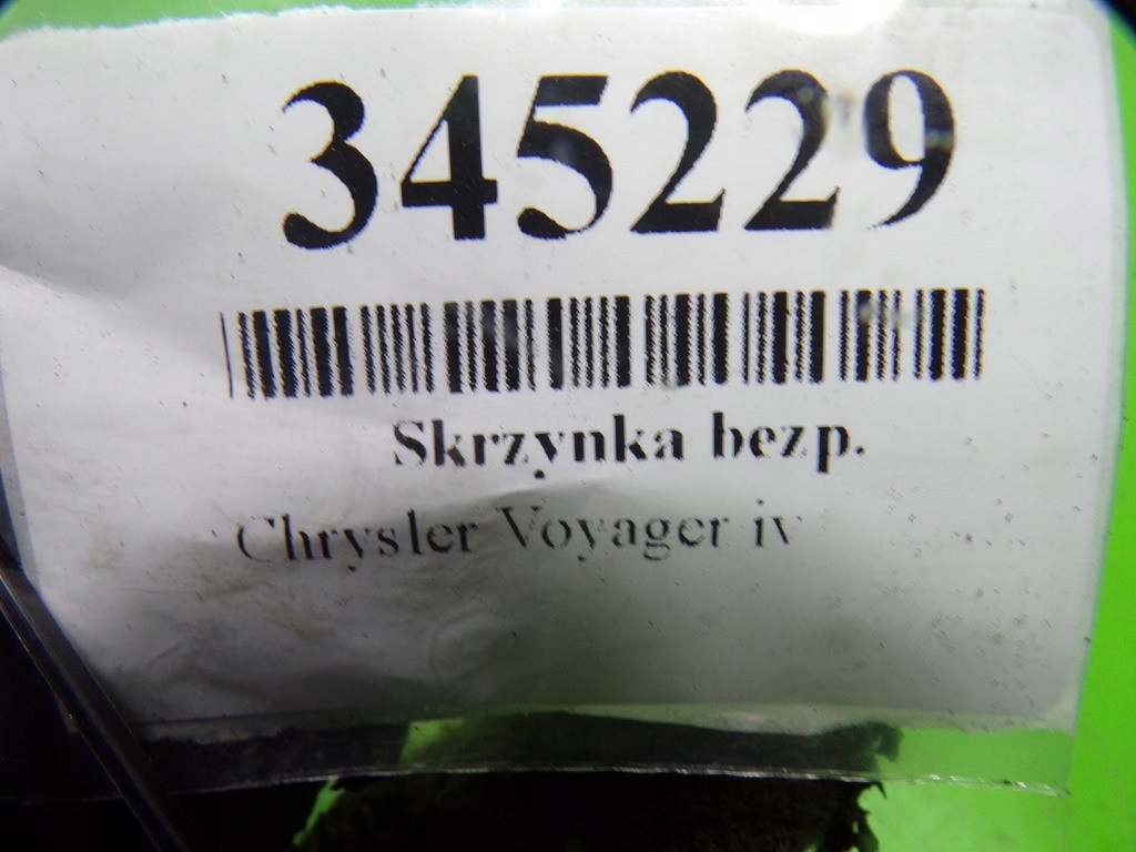 фото №8, Chrysler voyager iv lift коробка модуль предохранителей bsi 05144580ab