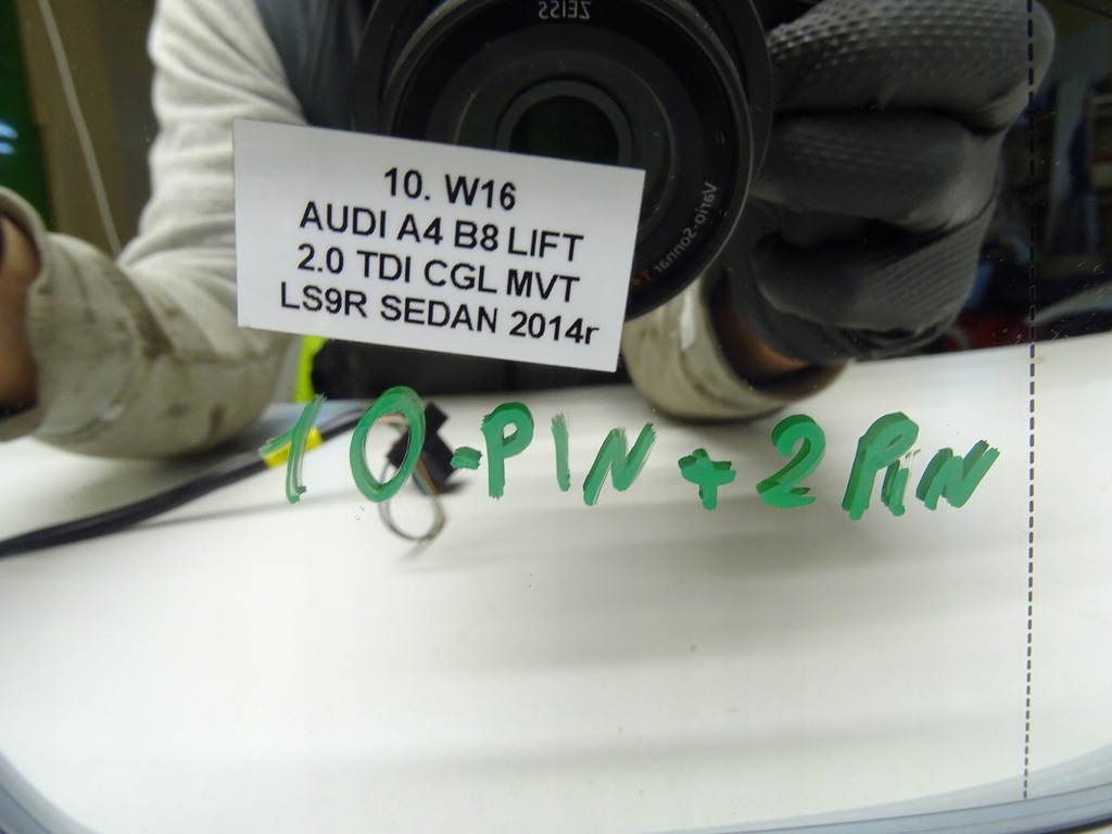 фото №10, Зеркало правое правый перед передние audi a4 b8 lift ls9r 10+2 pin