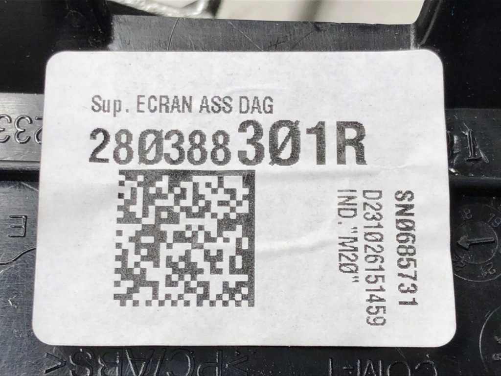 фото №4, Корпус радио 280388301r renault captur ii 2023