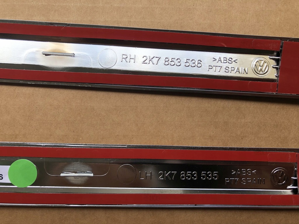 фото №7, Накладки дверь vw caddy 2k7 хром ford transit connect tourneo 2kf молдинг