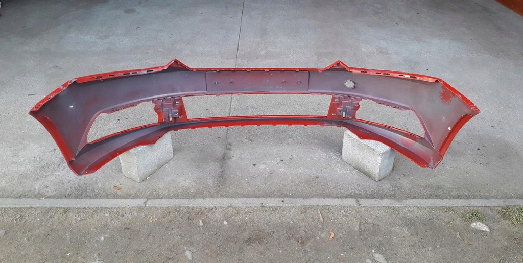 фото №6, Skoda fabia 3 iii бампер перед передний 14-19 6v0