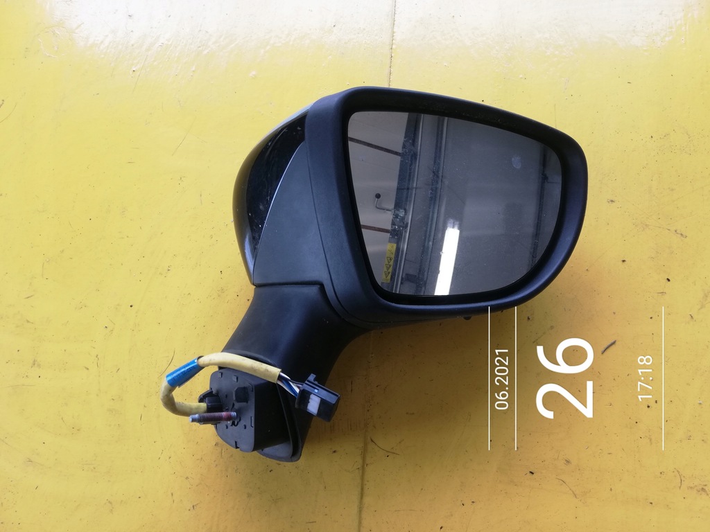 фото №1, Renault captur зеркало правое 9-pinów