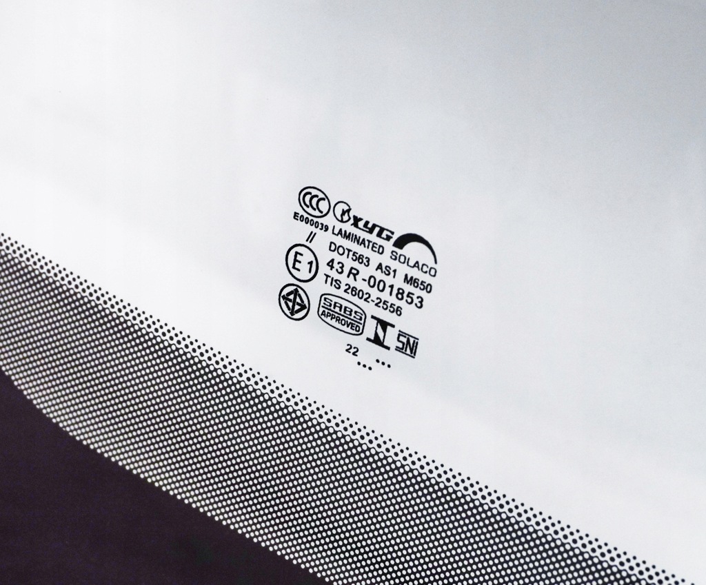 фото №13, Передня скло do chrysler pacifica 2017-2021 dw02324 зелений