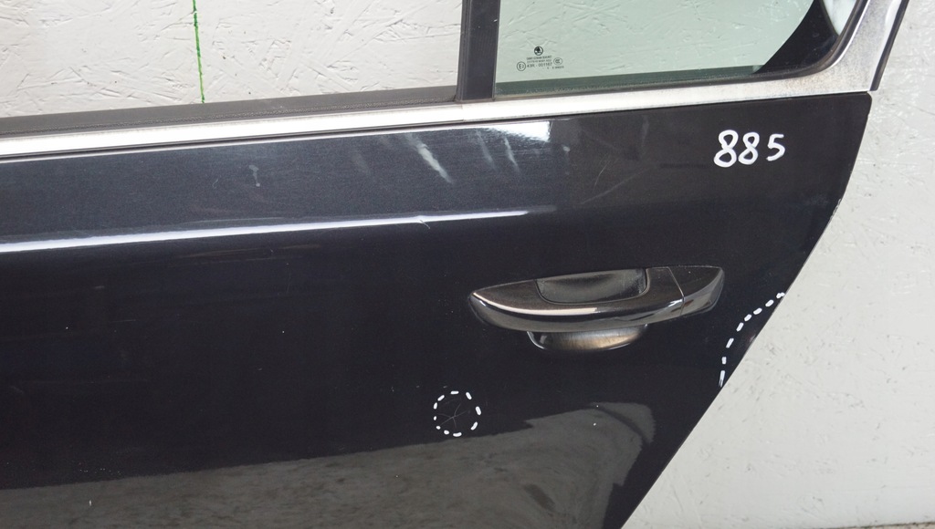 фото №6, Двері лівий задня skoda superb ii sedan