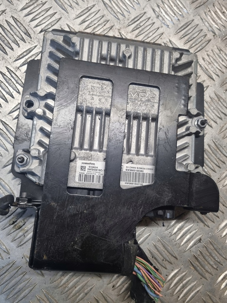 фото №1, Бортовий комп'ютер двигуна 5ws40616c-t citroen