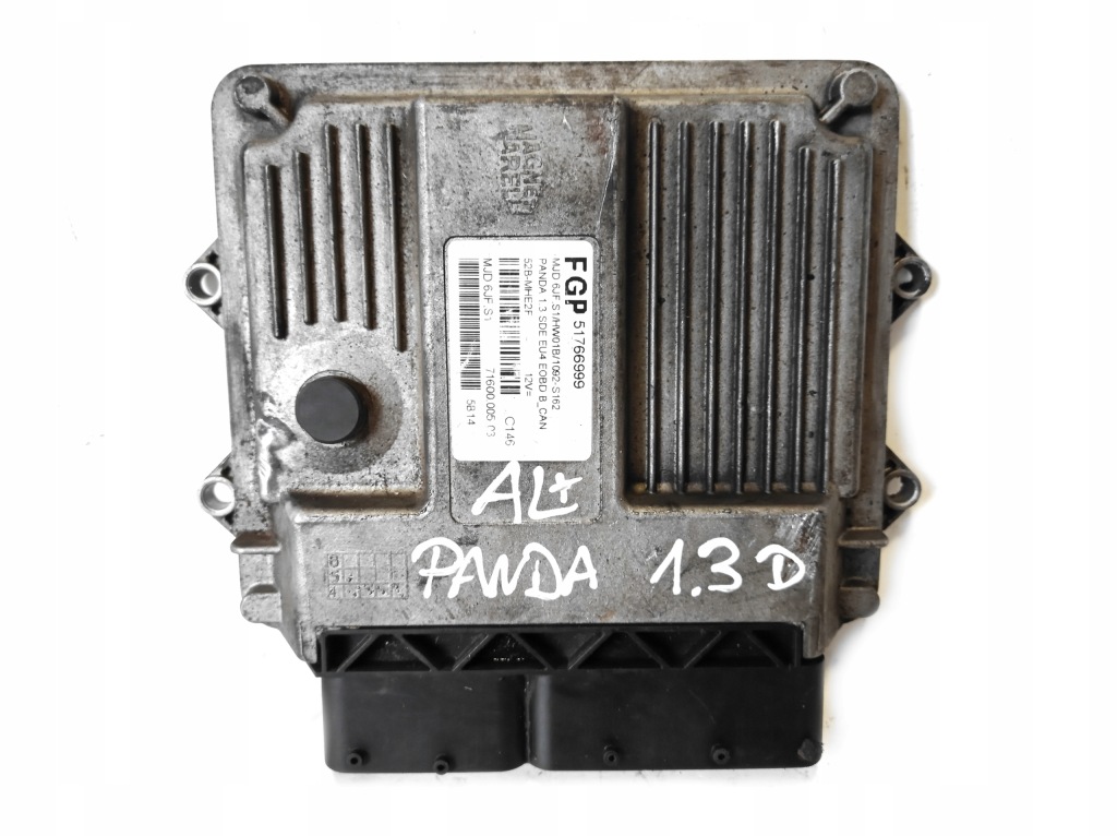 фото №1, Бортовий комп'ютер fiat panda 1.3 d 51766999