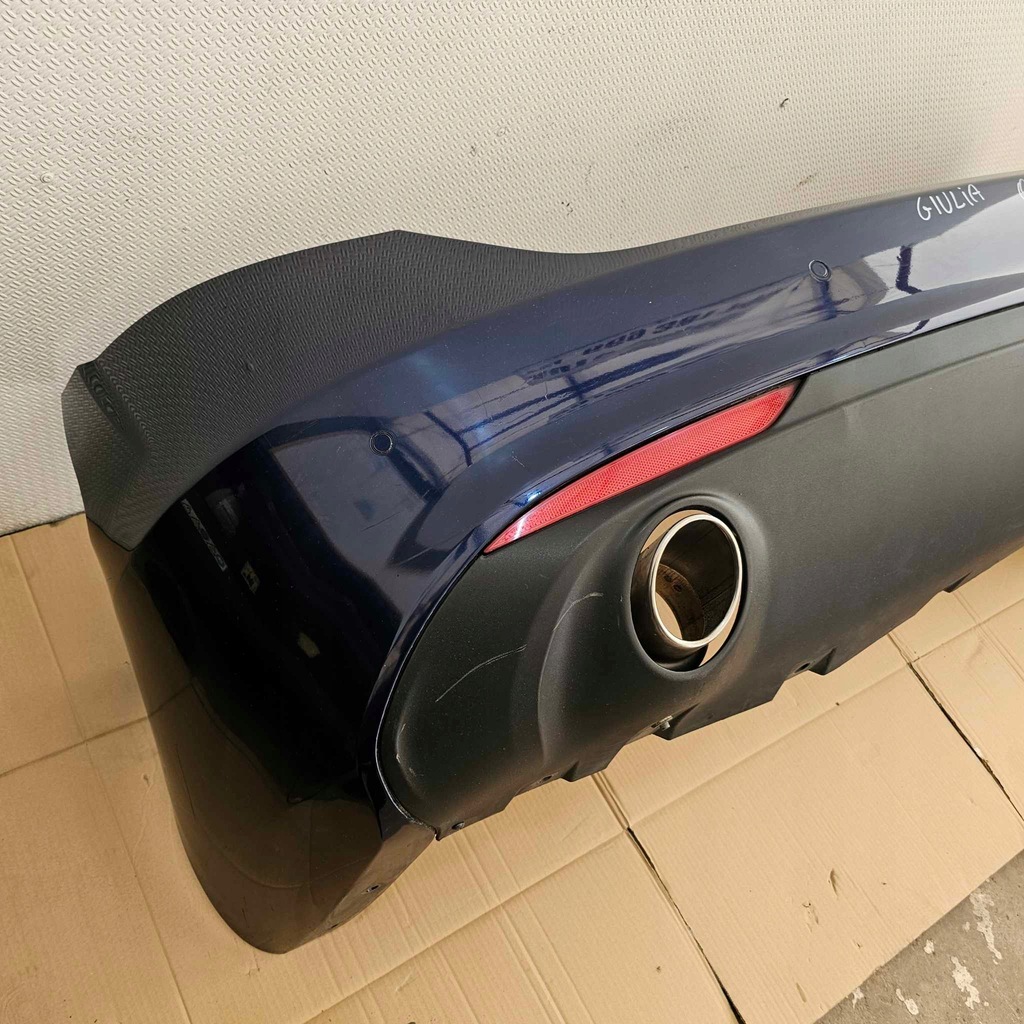 фото №7, Alfa romeo giulia бампер задняя задний 4xpdc 092