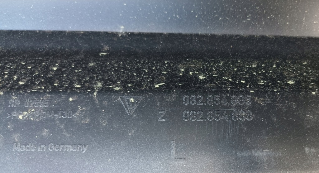 фото №6, Молдинг порог накладка левый porsche cayman gts boxter 982 982854886