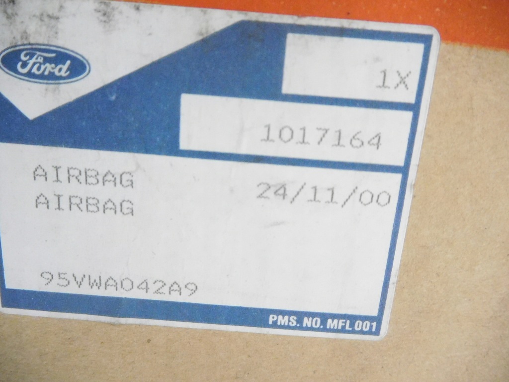 фото №12, Подушка повітряна ford galaxy 1994-2000 оригінальний номер 1017164