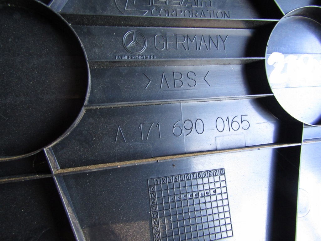 фото №4, Защита крышка багажника крыша mercedes slk r171 1716900165