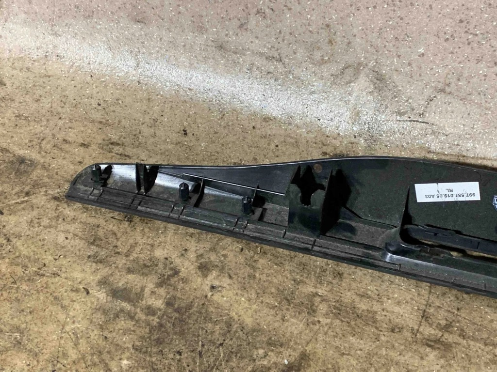 фото №12, Накладки декоративные порог porsche boxster 987 99755101905 2.7l бензиновый 180kw