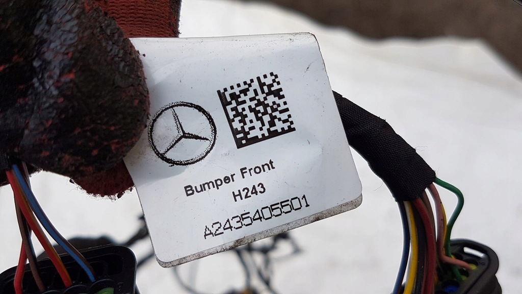 фото №6, Mercedes eqc eqa жгут бампера перед a2435405501