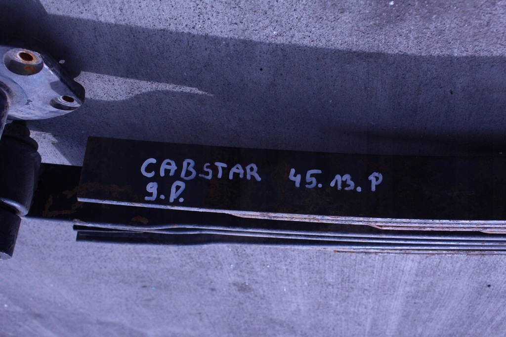 фото №5, Рессора задняя 9p nissan cabstar -e 45.13 04r