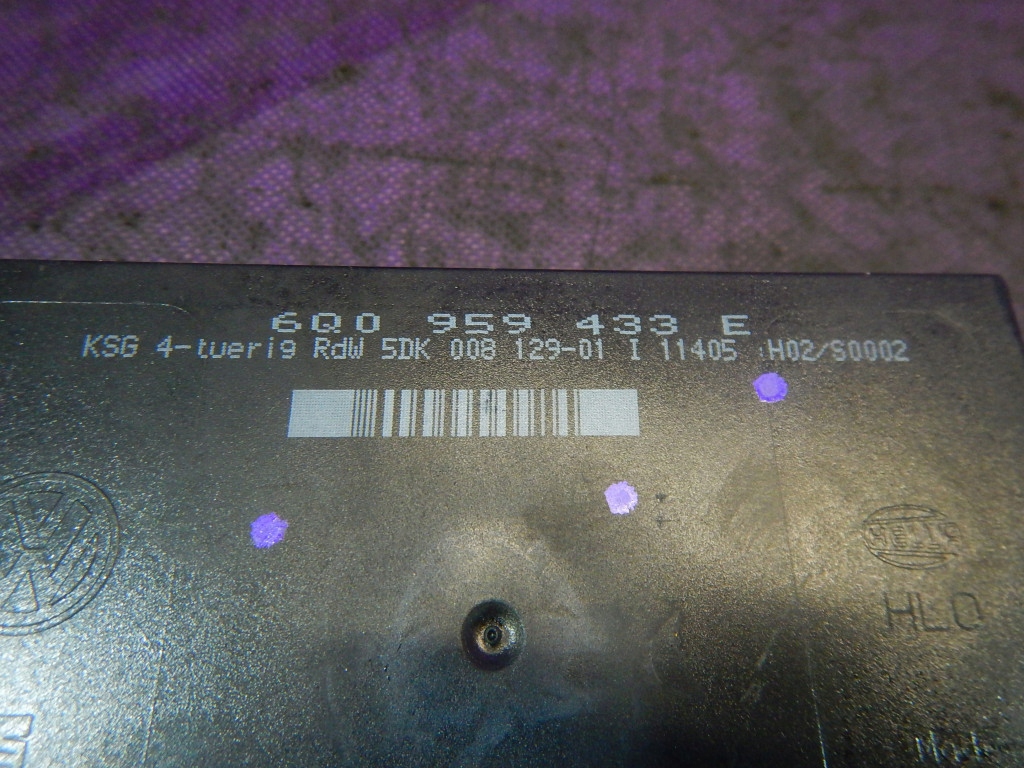 фото №5, Seat ibiza iii 6l 02-06 модуль комфорта 6q0959433e