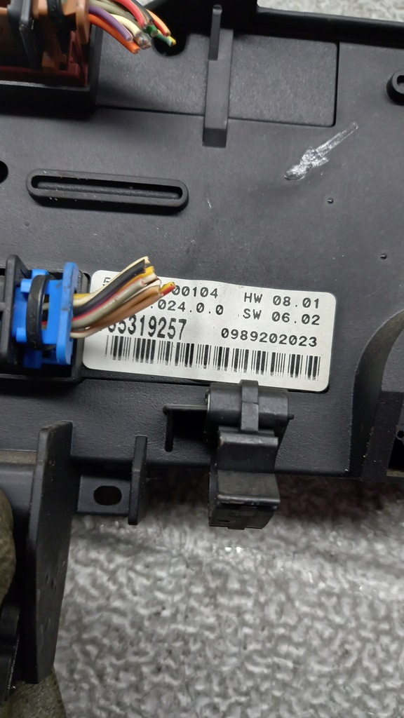 фото №4, Панель кондиционера fiat stilo 03r 1.9td