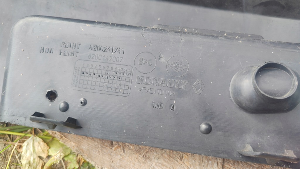 Накладка накладка бампера заднього renault megane ii 8200241741 Недорого