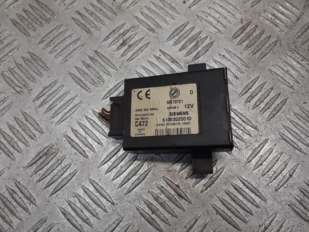 фото №1, Модуль замка центрального alfa romeo 156 60670721