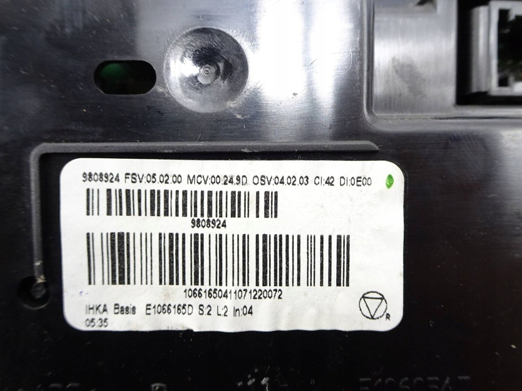 фото №8, Панель кондиціонера mini countryman r60