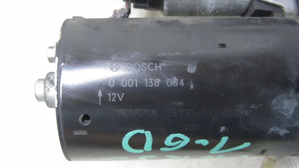 фото №5, Toyota verso lift 1.6 стартер 28100-0x040