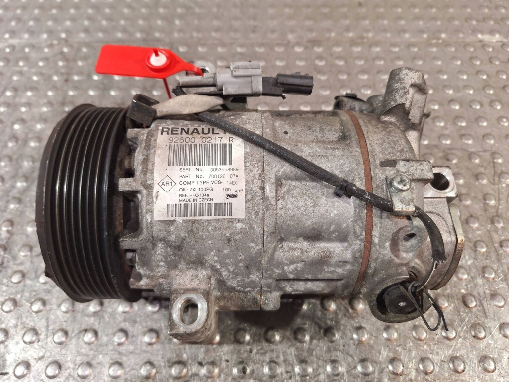 фото №1, Компресор кондиціонера 926000217r renault captur i 0.9 tce 13-
