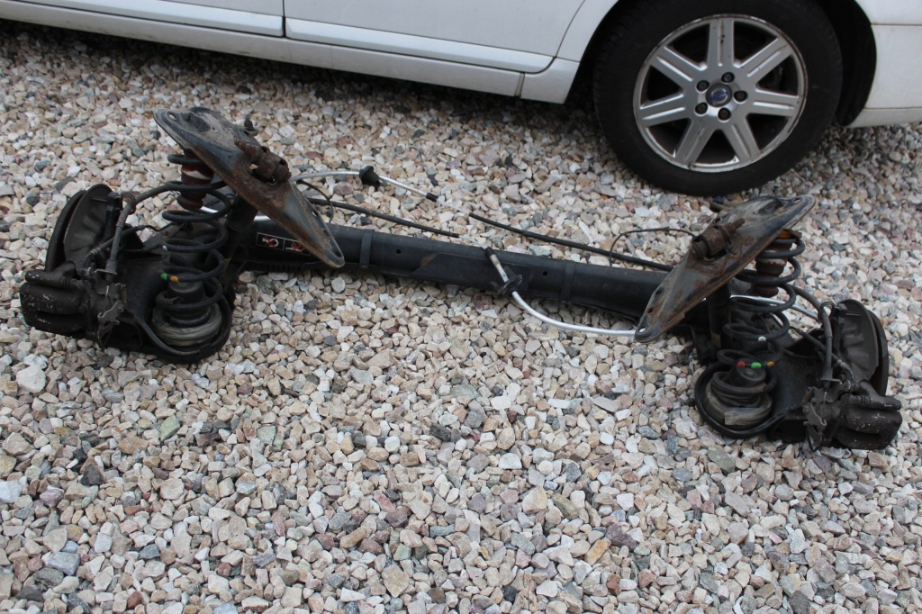 фото №1, Partner ii berlingo 08- 1.6 hdi балка задняя oś задняя