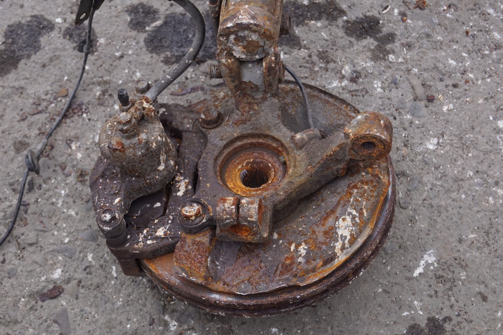 фото №13, Поворотный кулак амортизатор правый перед jeep compass i lift 2.2 crd