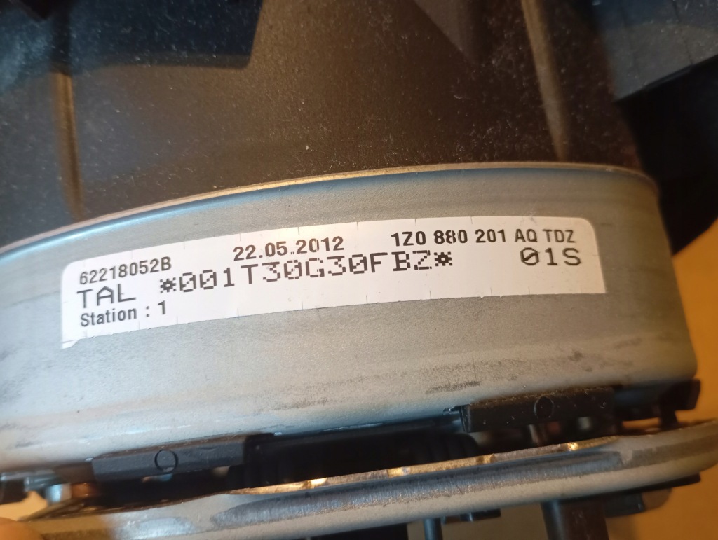 фото №9, Комплект подушок подушка безпеки перед skoda superb ii