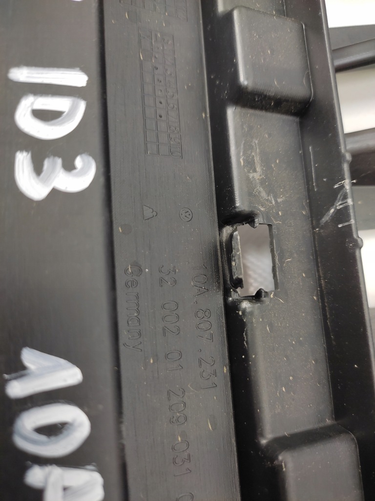 фото №10, Vw id3 id.3 10a каркас підсилювач решітка решітка радіатора